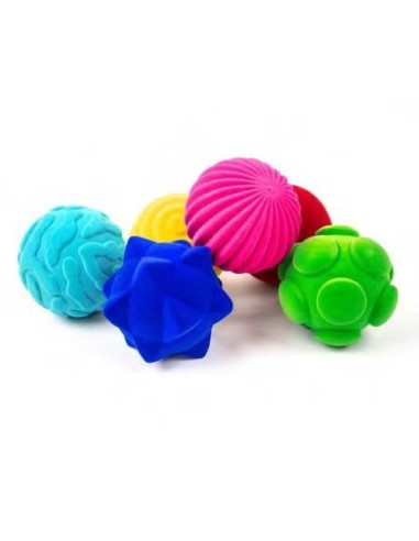 Pelotas Sensorial Rubbabu - Set de 6