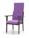 Sillones respaldo alto fijos o reclinables